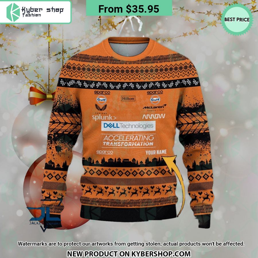 McLaren F1 Team CUSTOM Sweater