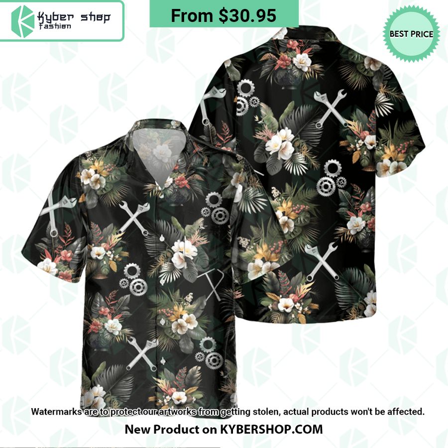 Mechanic Tool Hawaiian Shirt