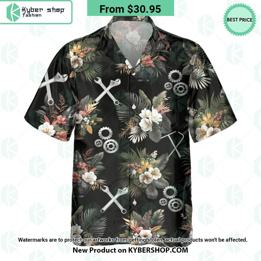 Mechanic Tool Hawaiian Shirt
