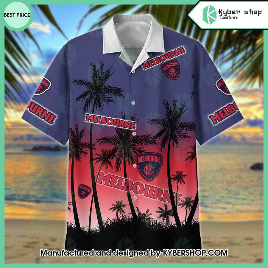 Melbourne AFL Hawaiian Shirt