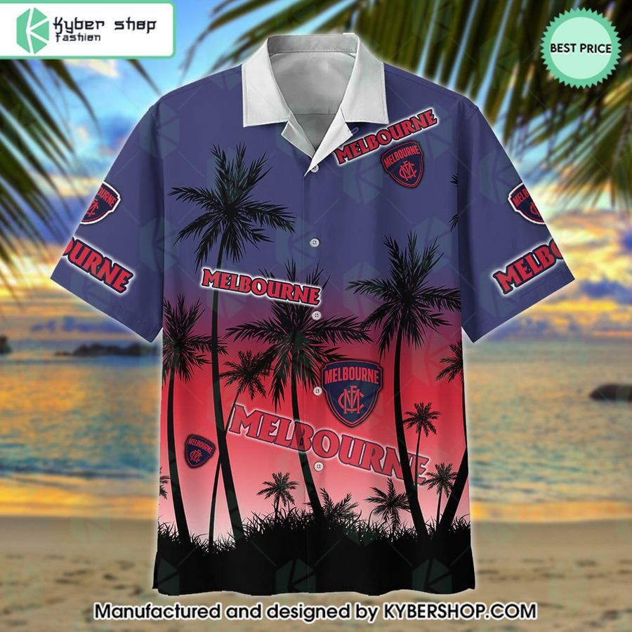Melbourne AFL Hawaiian Shirt