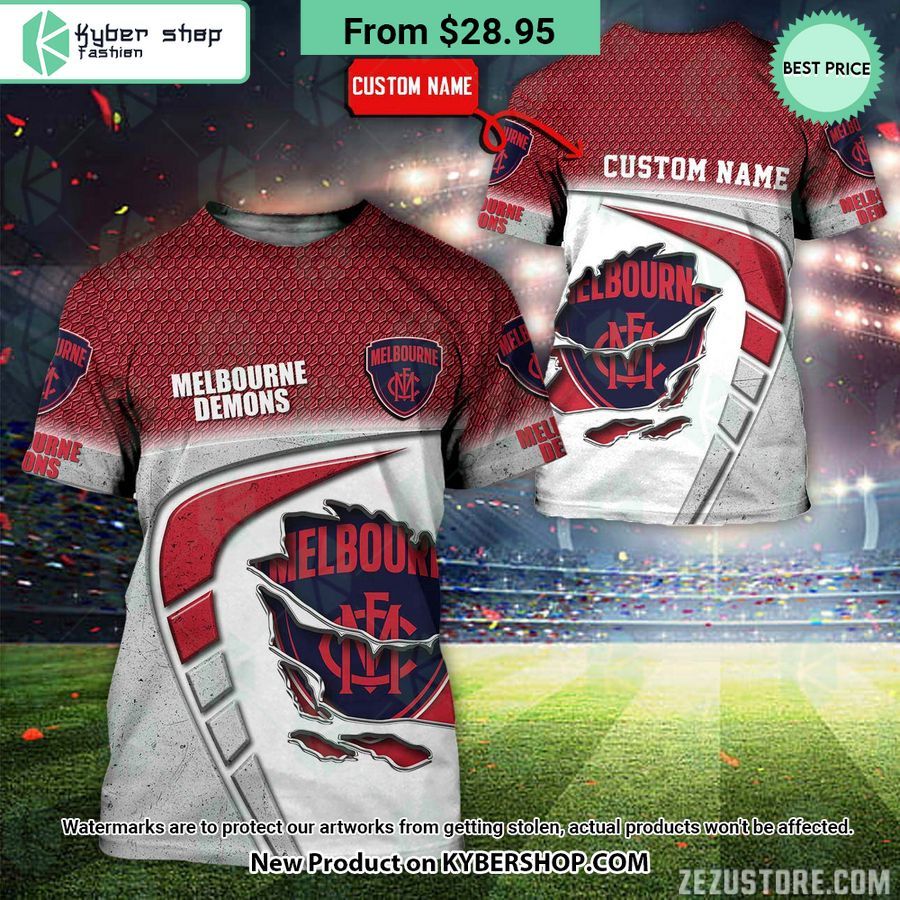 Melbourne Demons CUSTOM Hoodie