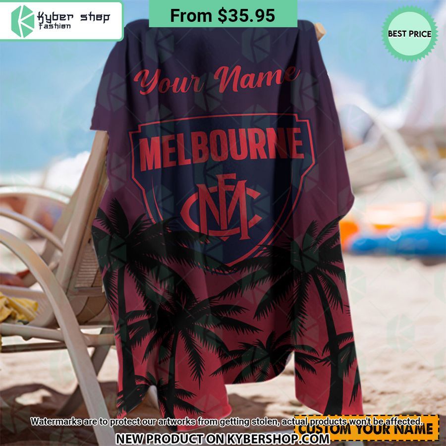 Melbourne FC CUSTOM Beach Towel