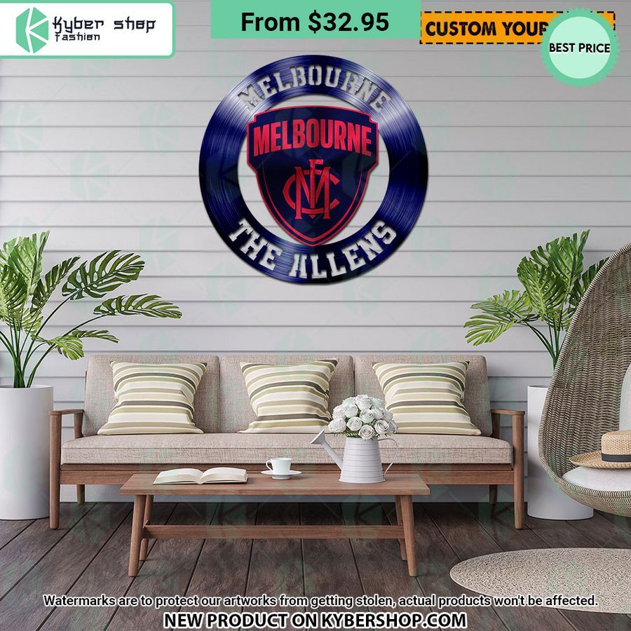 Melbourne FC CUSTOM Metal Sign