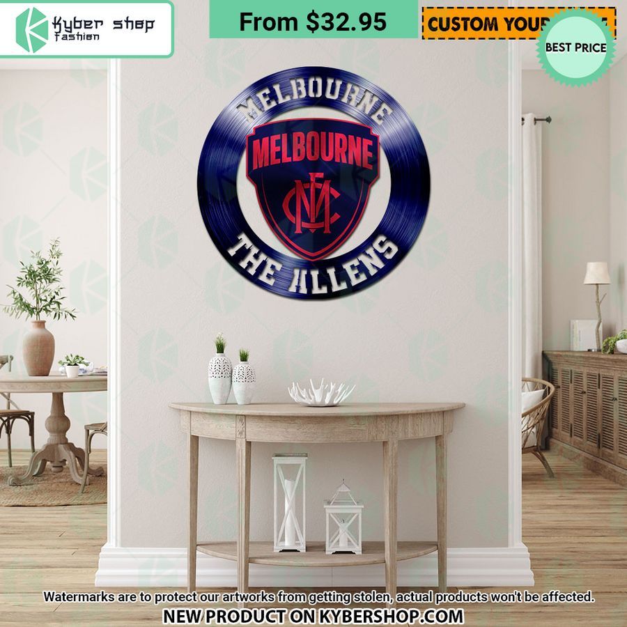 Melbourne FC CUSTOM Metal Sign