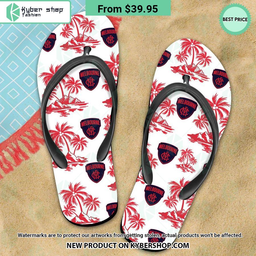 Melbourne Football Club Flip Flop