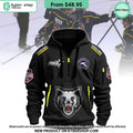 Melbourne Ice Half Zip Heavy Hoodie