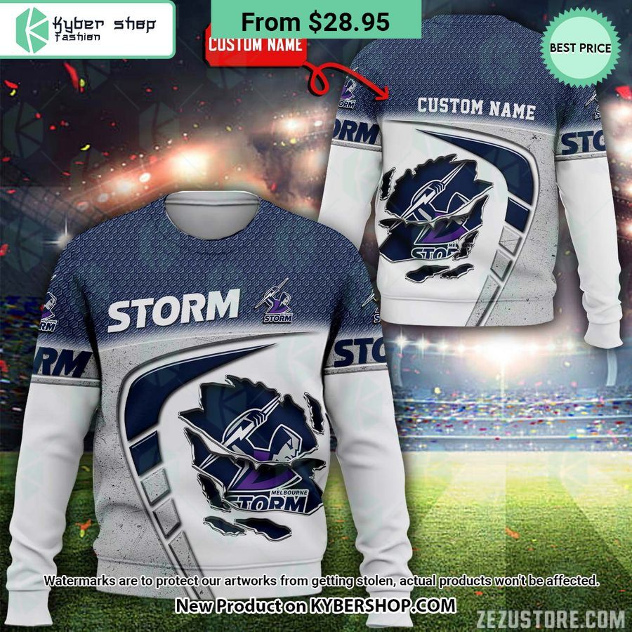 Melbourne Storm CUSTOM Hoodie