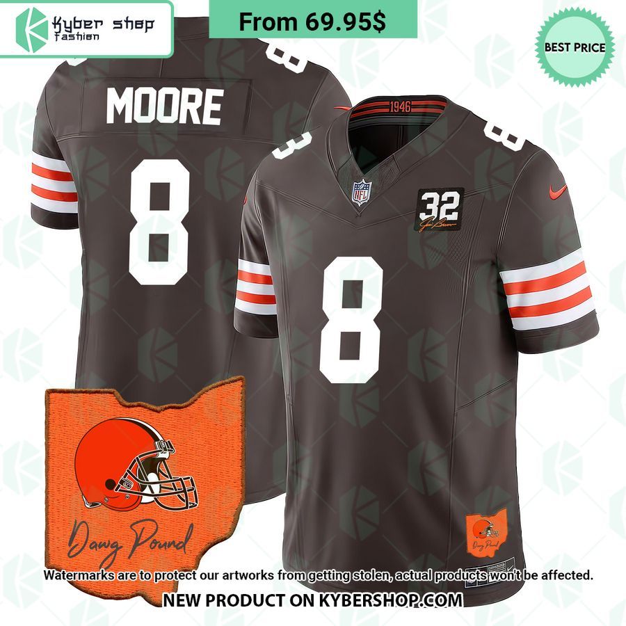 Men’s Cleveland Browns Ohio Map Jersey