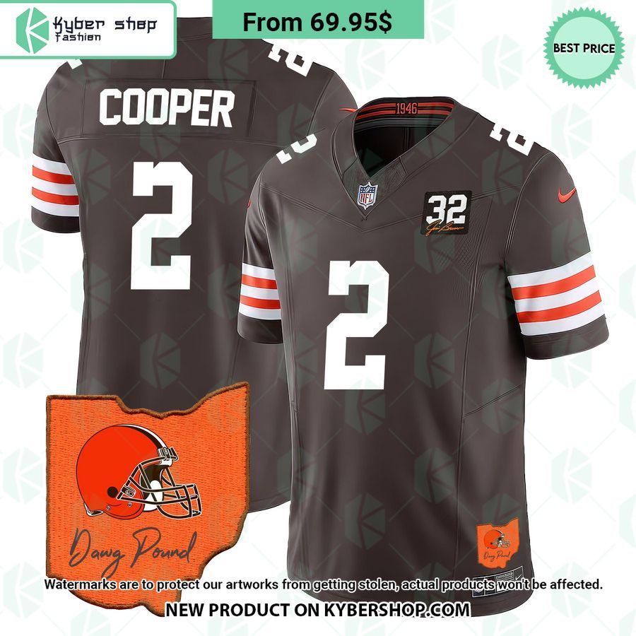 Men’s Cleveland Browns Ohio Map Jersey
