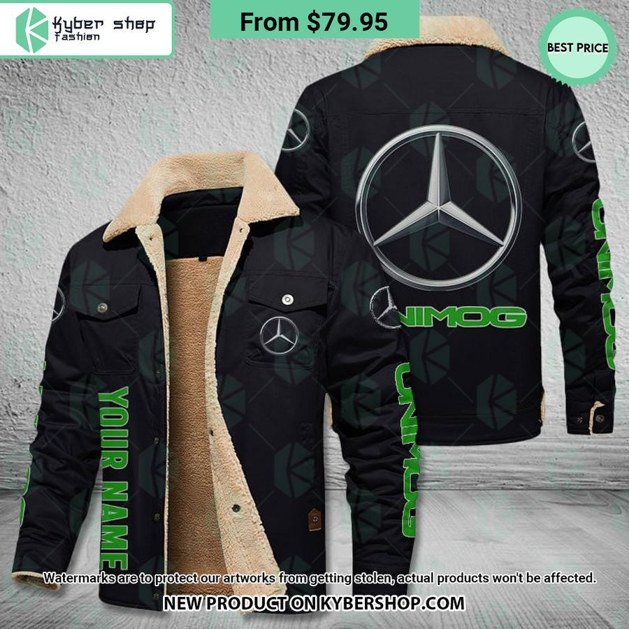 Mercedes-Benz Unimog CUSTOM Fleece Leather Jacket