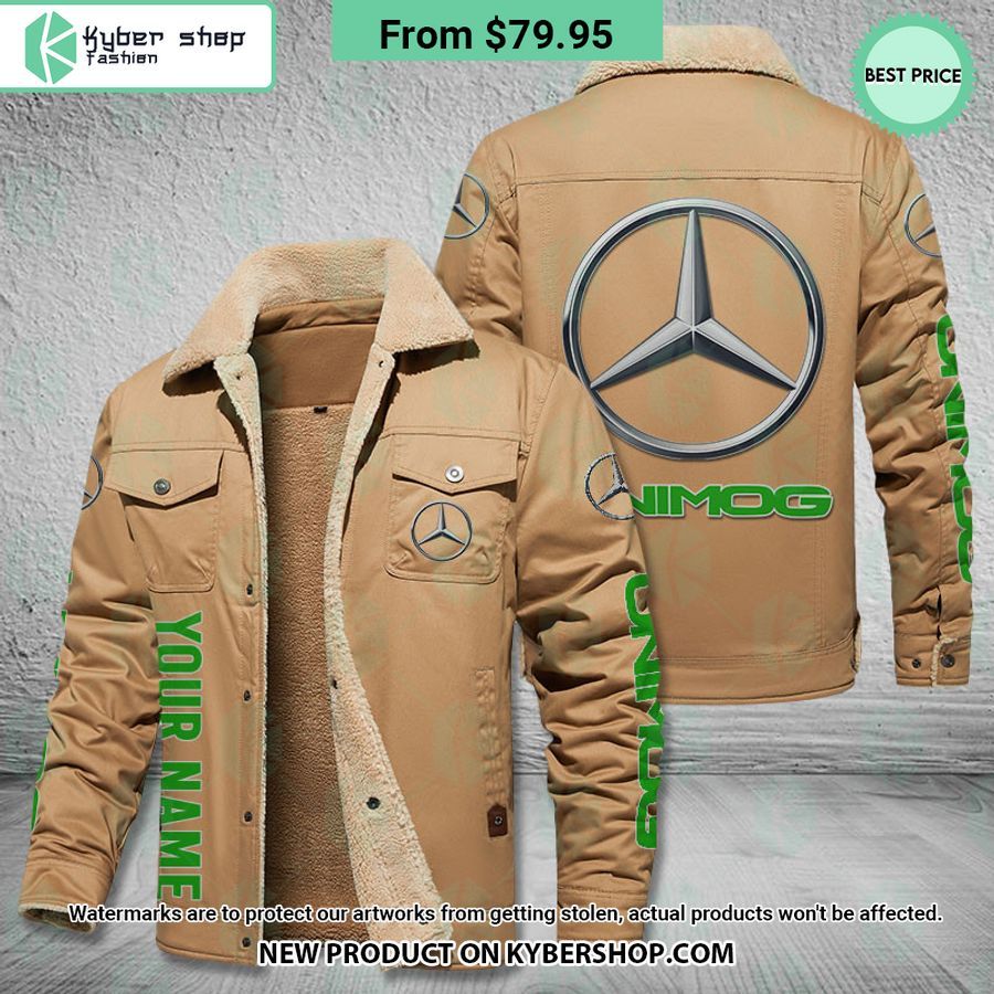 Mercedes-Benz Unimog CUSTOM Fleece Leather Jacket