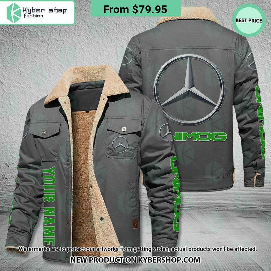 Mercedes-Benz Unimog CUSTOM Fleece Leather Jacket