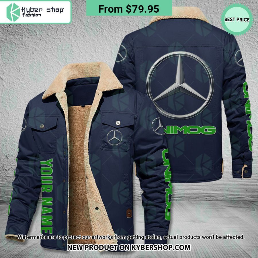 Mercedes-Benz Unimog CUSTOM Fleece Leather Jacket