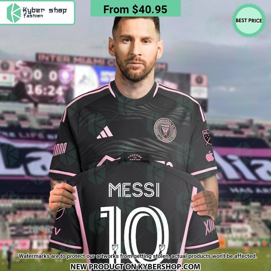 Messi Inter Miami Away Soccer Jersey