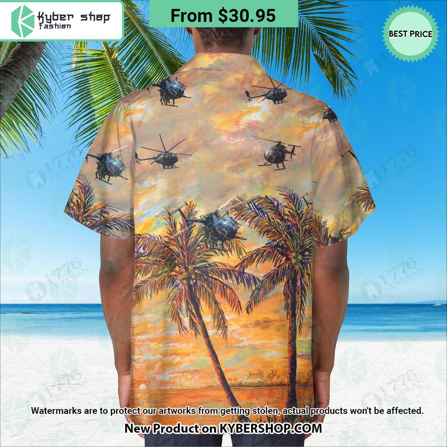 MH-6 Little Bird Hawaiian Shirt