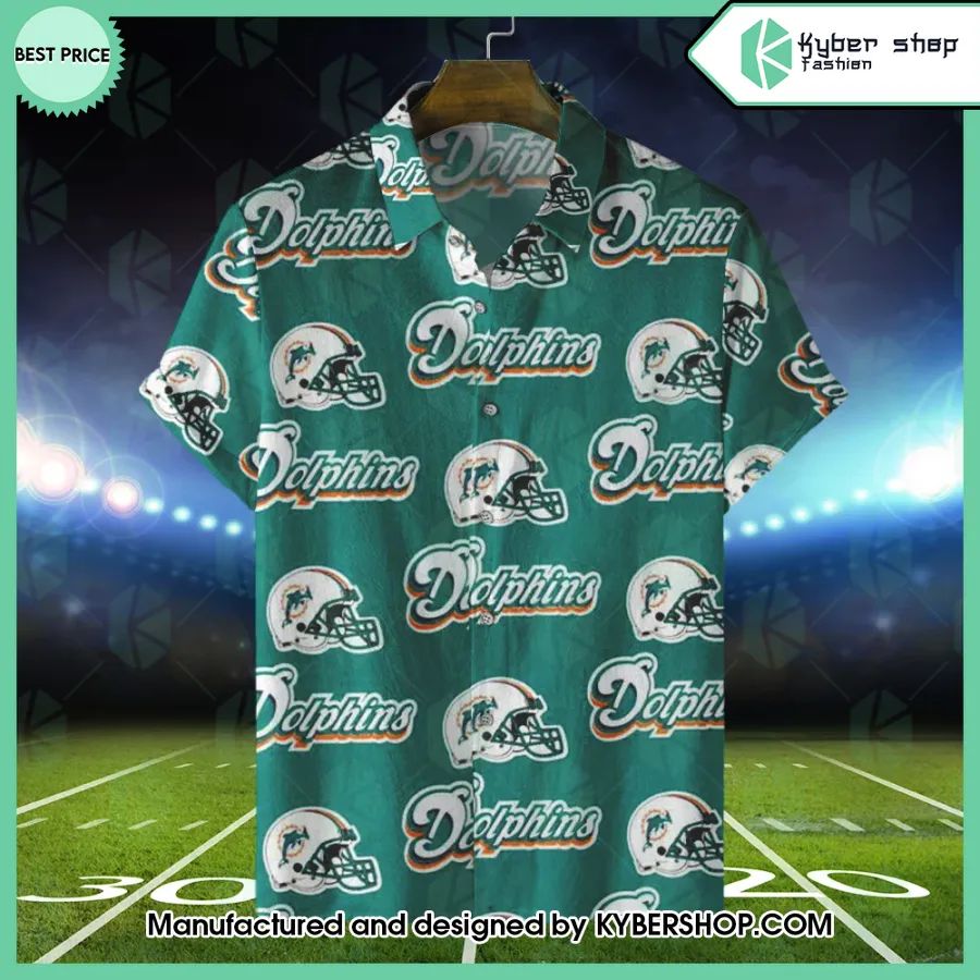 Miami Dolphins Hawaiian Shirt