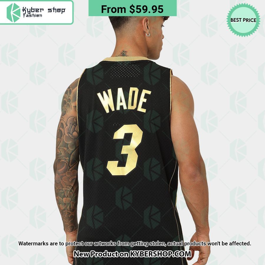 Miami Heat Dwayne Wade 3 Basketball Jersey