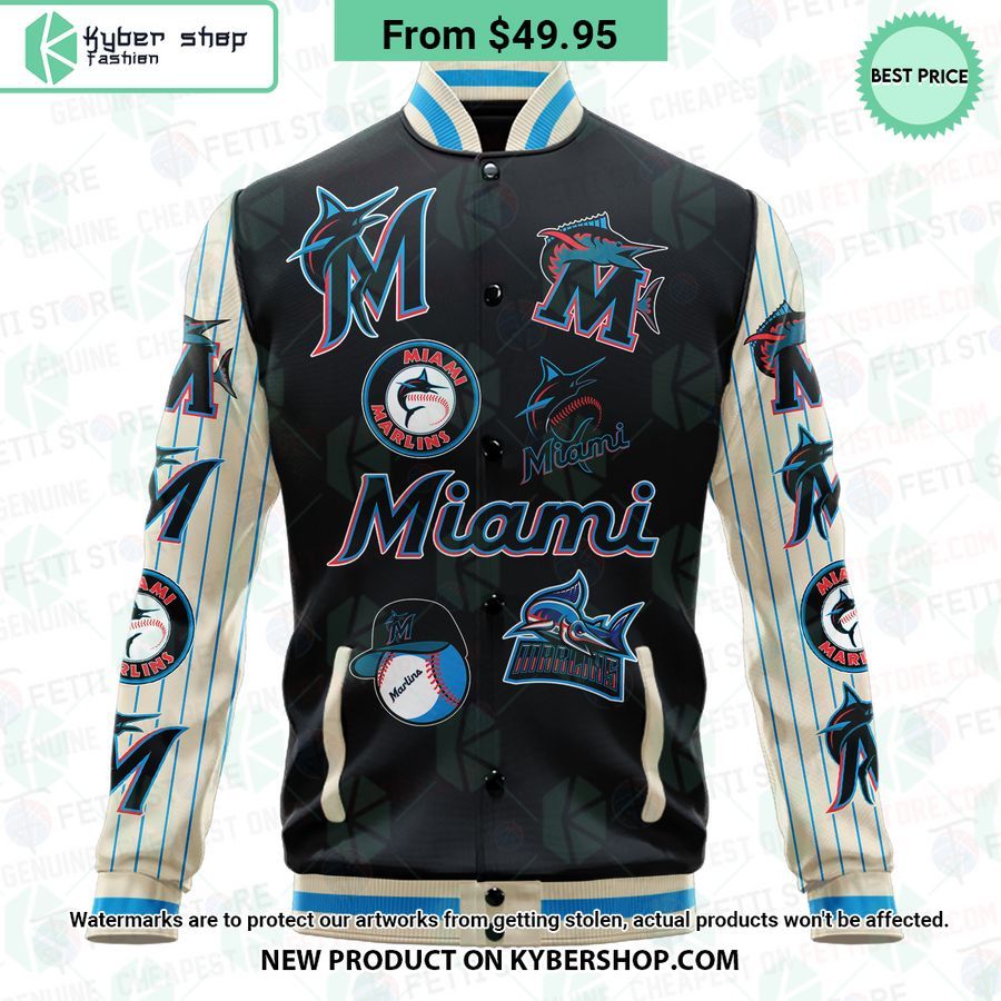 Miami Marlins MLB Varsity Jacket