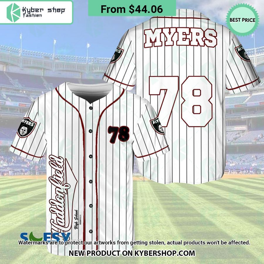 Michael Myers 78 Haddonfield Baseball Jersey