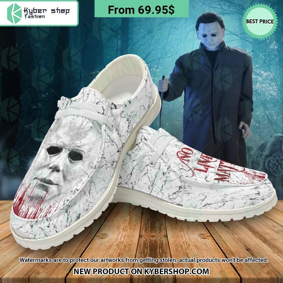 Michael Myers No Lives Matter Halloween Slip On Shoes