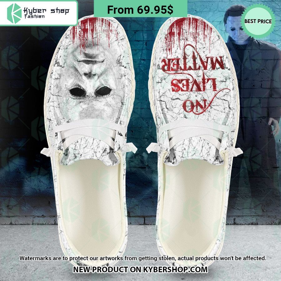 Michael Myers No Lives Matter Halloween Slip On Shoes