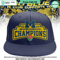 Michigan Wolverines 2024 Rose Bowl Game Champions Snapback Hat