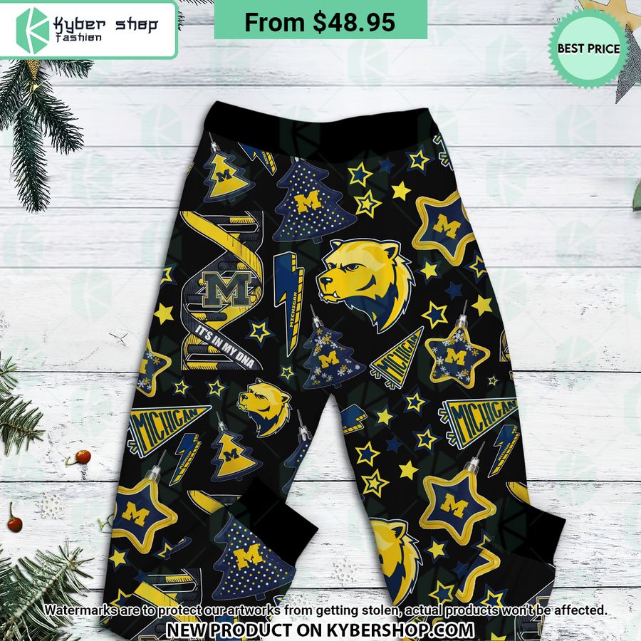 Michigan Wolverines Kind of Girl Pajamas Set