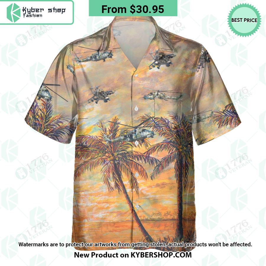 Mil Mi-24 Hawaiian Shirt