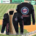 Minnesota Twins MLB Fleece Leather Jacket