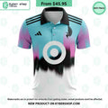 Minnesota United FC 2023 Away The Northern Lights MLS CUSTOM Polo Shirt