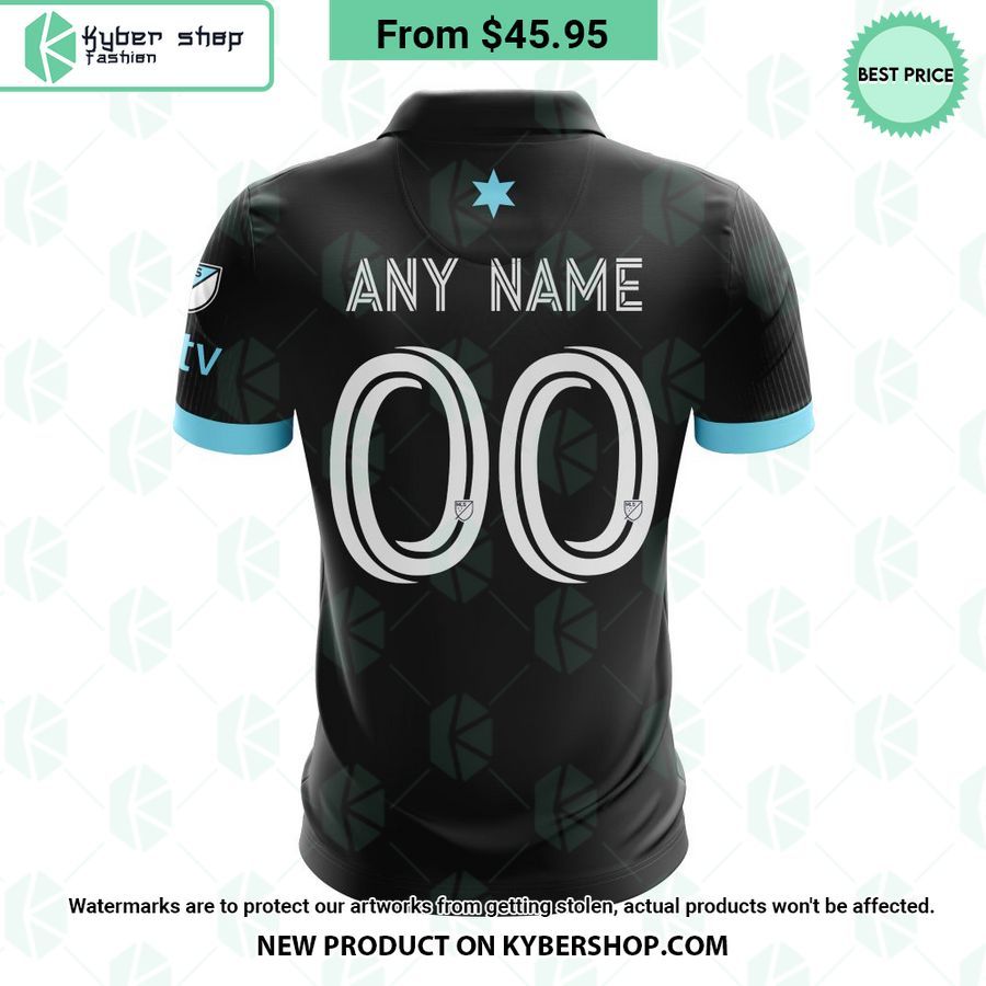 Minnesota United FC 2023 Home Minnesota Night MLS CUSTOM Polo Shirt
