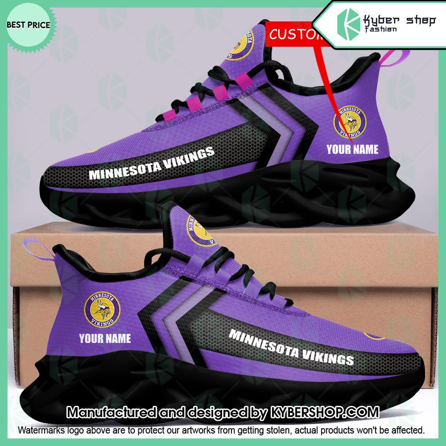Minnesota Vikings CUSTOM Max Soul Shoes