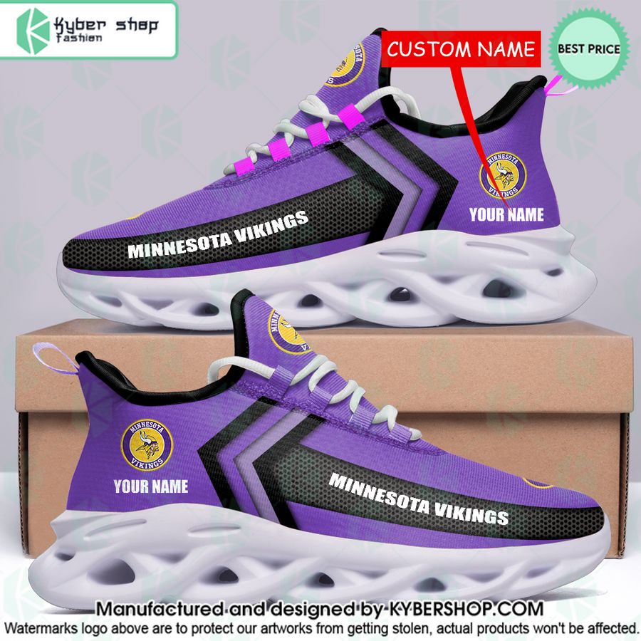 Minnesota Vikings CUSTOM Max Soul Shoes