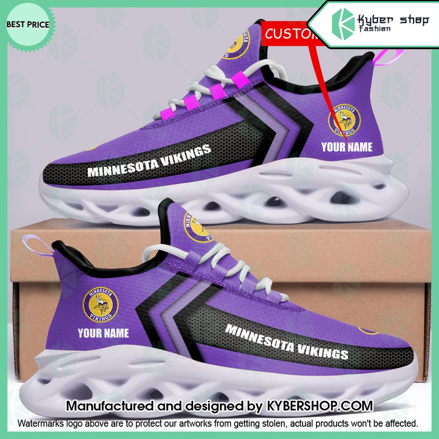 Minnesota Vikings CUSTOM Max Soul Shoes