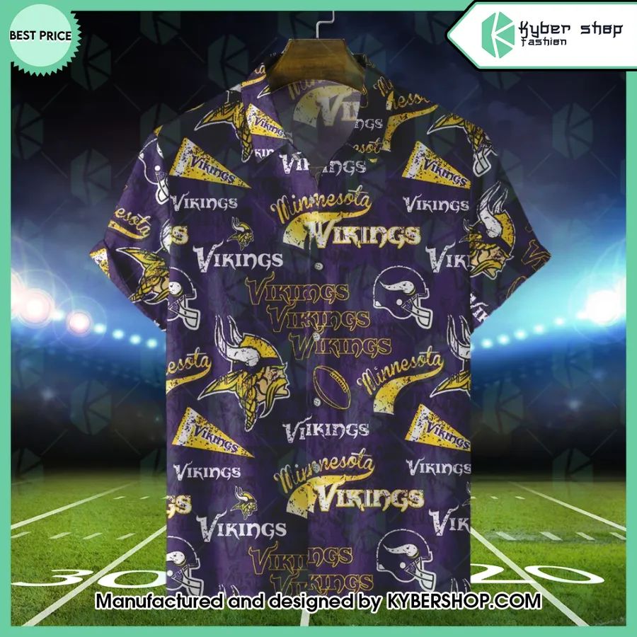 Minnesota Vikings Hawaiian Shirt