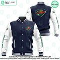 Minnesota Wild Baseball Jacket