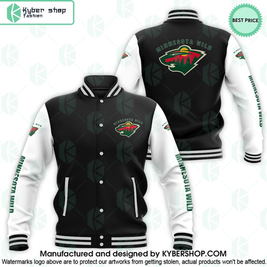 Minnesota Wild Baseball Jacket