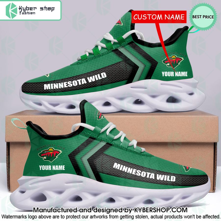 Minnesota Wild CUSTOM Max Soul Shoes