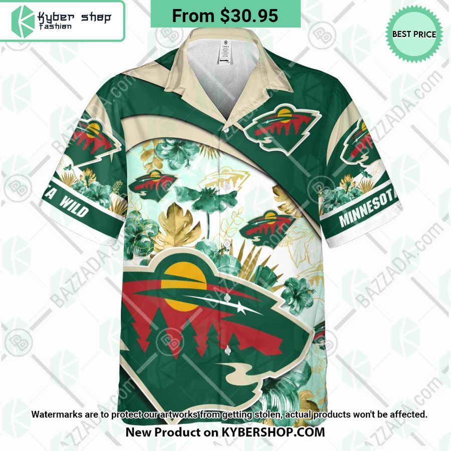 Minnesota Wild custom personalized Hawaiian Shirt