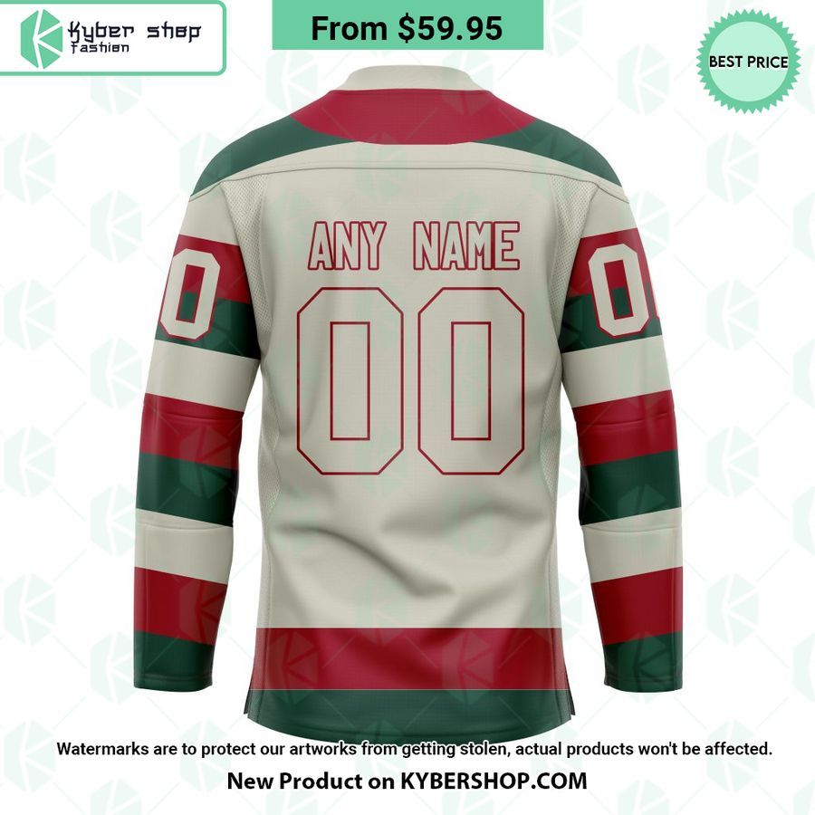 Minnesota Wild Heritage Concepts team logo Hockey Jersey