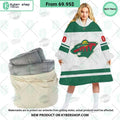 Minnesota Wild Hoodie Blanket
