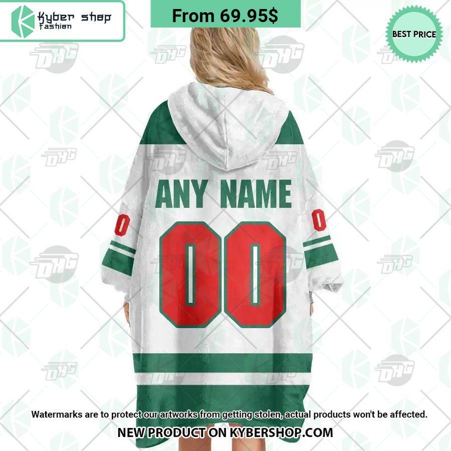 Minnesota Wild Hoodie Blanket