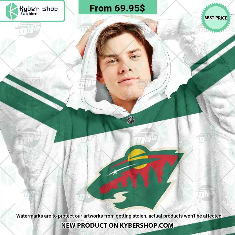 Minnesota Wild Hoodie Blanket