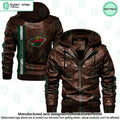 Minnesota Wild Leather Jacket