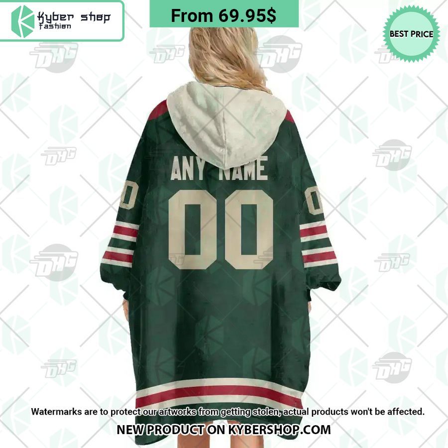Minnesota Wild Mpls St Paul Hoodie Blanket