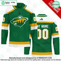 Minnesota Wild Reverse Retro CUSTOM Hockey Jersey