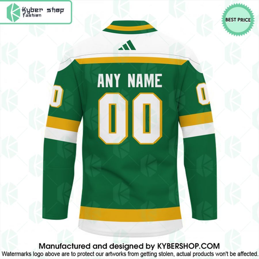 Minnesota Wild Reverse Retro CUSTOM Hockey Jersey