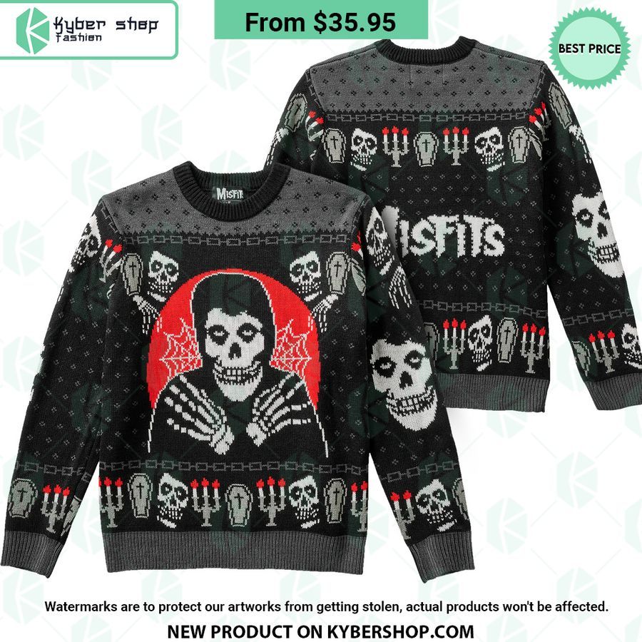 Misfits Band Christmas Sweater