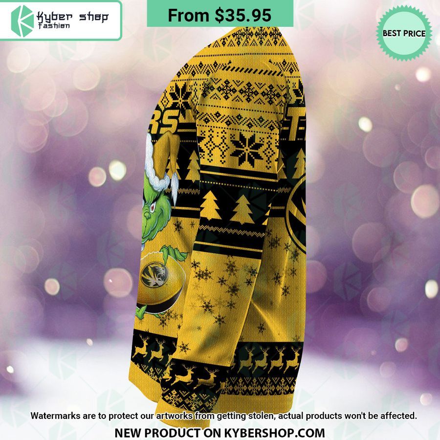 Missouri Tigers Grinch Christmas Sweater